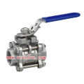 3PCS Type Ball Valve Forged Steel